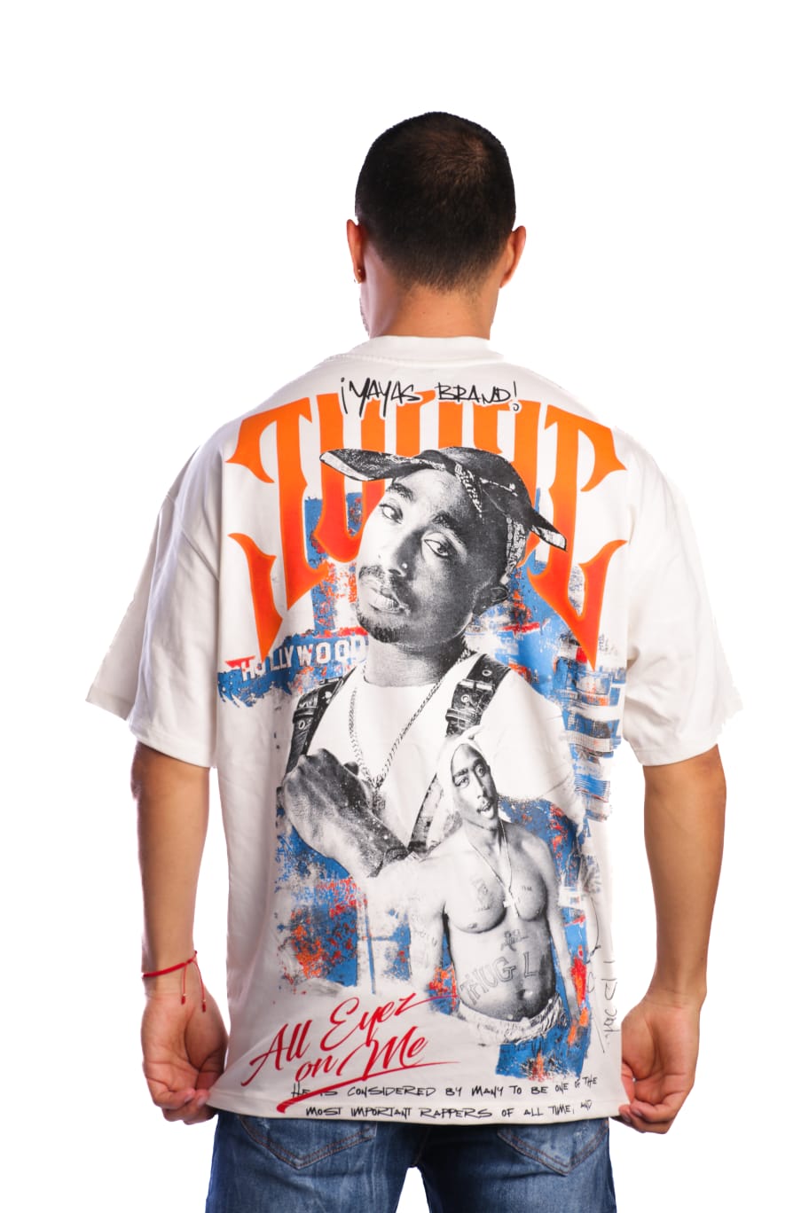 Camiseta Oversize Alto Gramaje Tupac