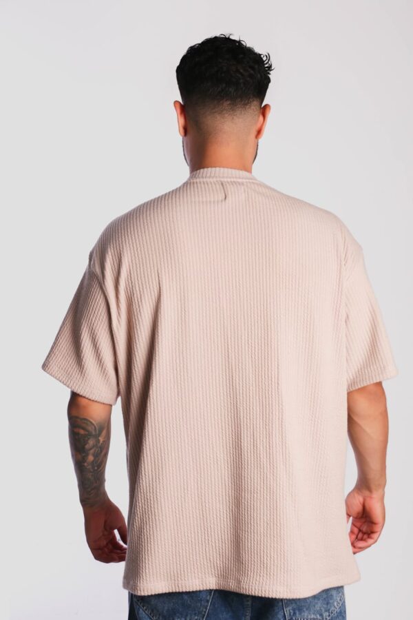 Oversize Texturizada Beige - Imagen 2