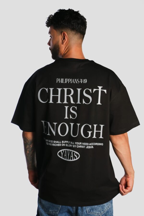 Oversize Tela Fria Christ Is Enough 💎