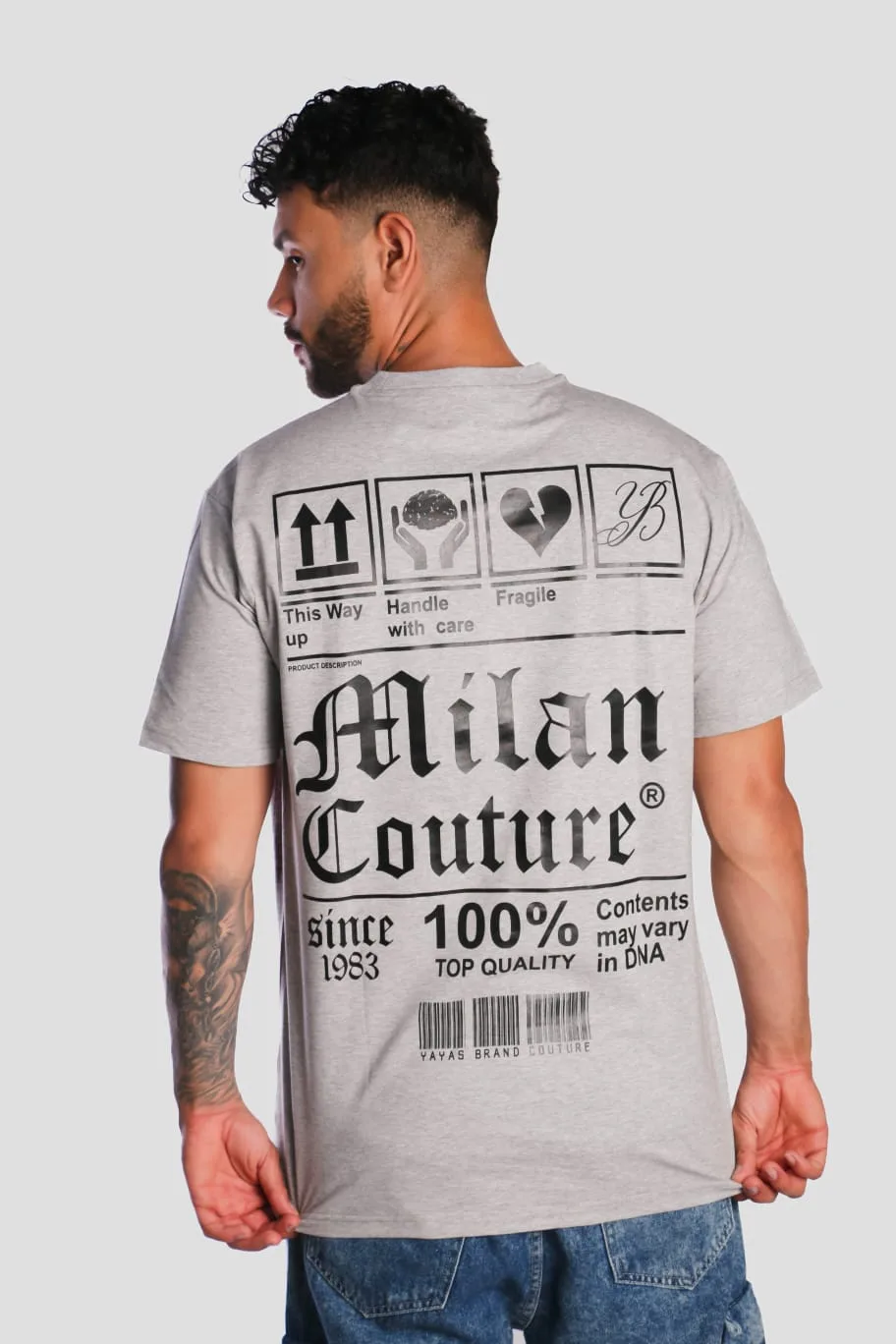 Camiseta Regular Tela Fría Milan Couture