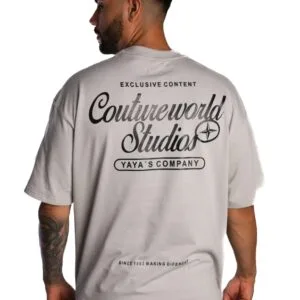 Camiseta Oversize Alto Gramaje CoutureWorld Studio