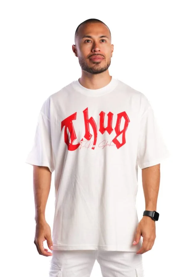 Camiseta Oversize Thug 2Pac - Imagen 2