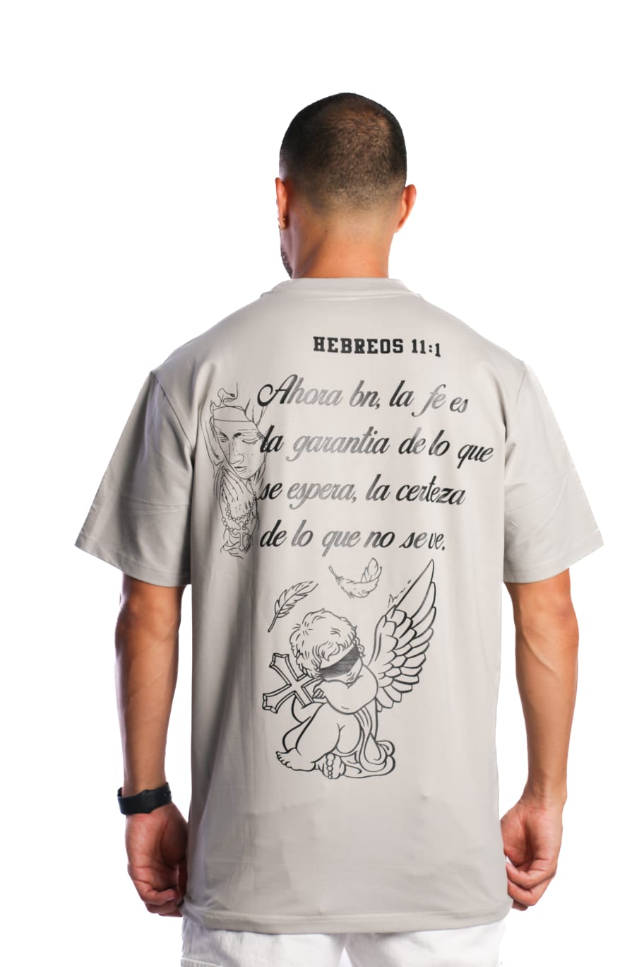 Camiseta Regular Tela Fria Hebreos 11:1