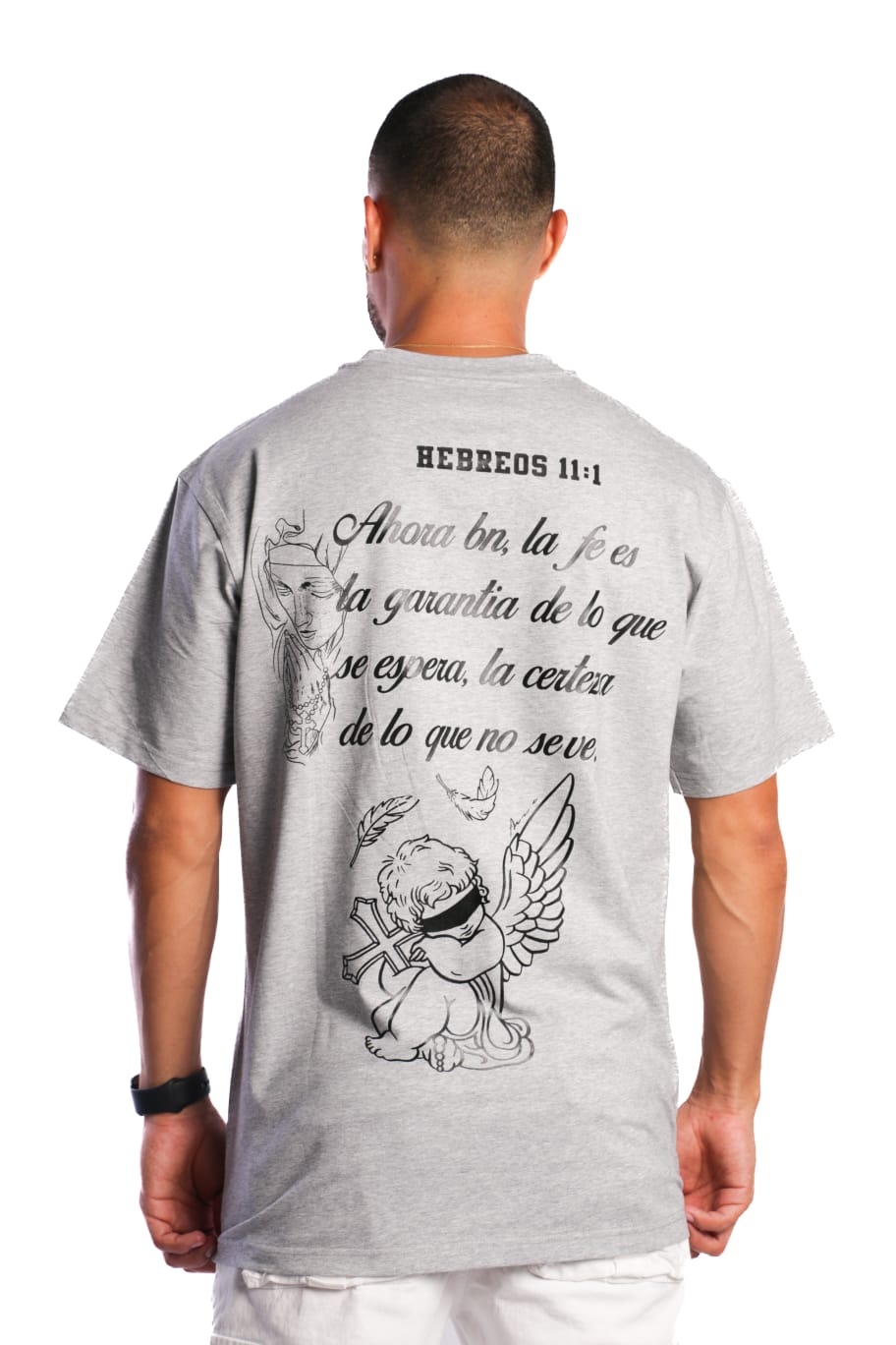 Camiseta Regular Tela Fria Hebreos 11:1