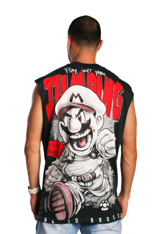 Oversize Sin Manga Mario