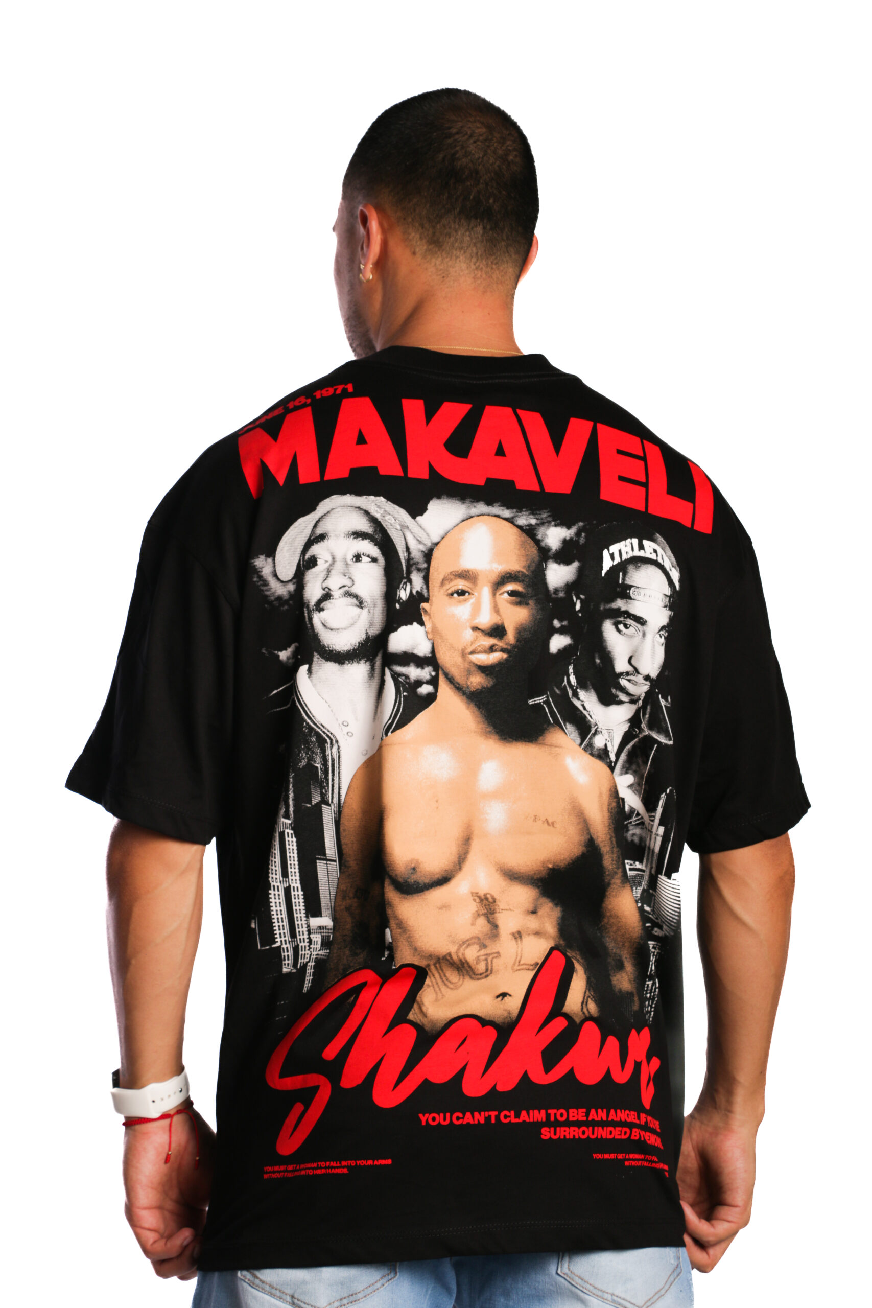 Camiseta Oversize Makaveli