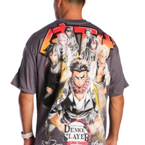 Camiseta Oversize Demon Slayer