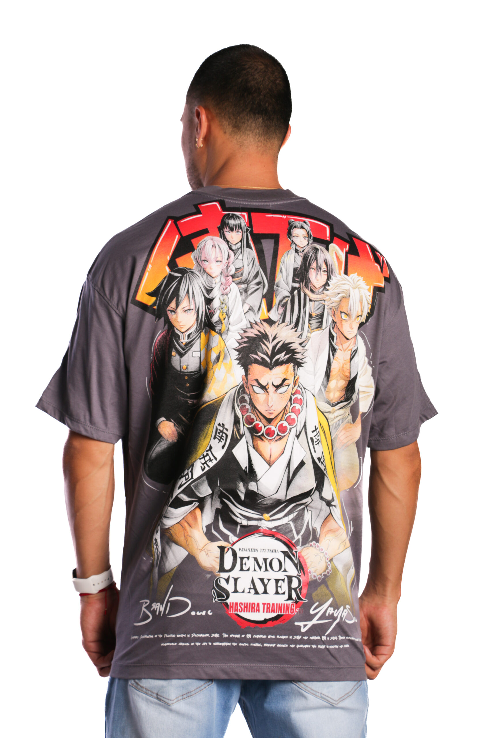 Camiseta Oversize Demon Slayer