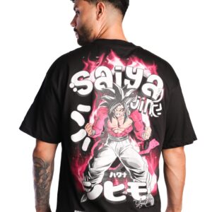Camiseta Oversize Saiyajin