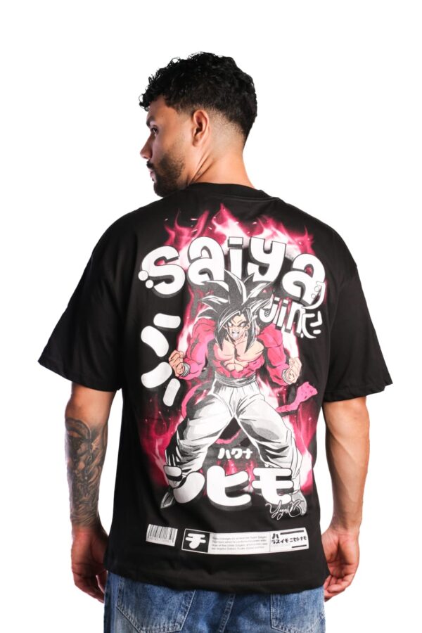 Camiseta Oversize Saiyajin
