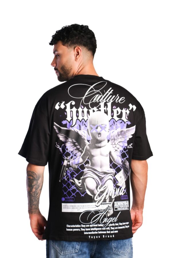 Camiseta Oversize Hustler Couture