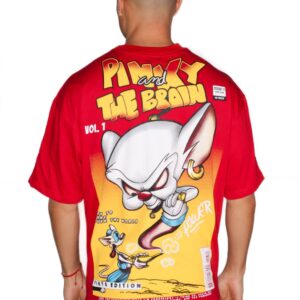 Camiseta Oversize Pinky And The Brain