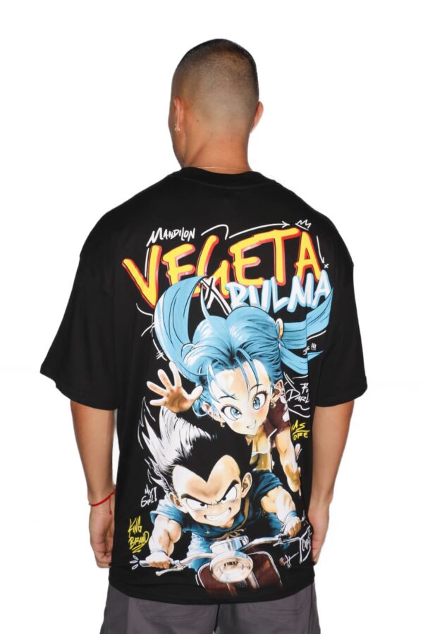 Camiseta Oversize Saiyan