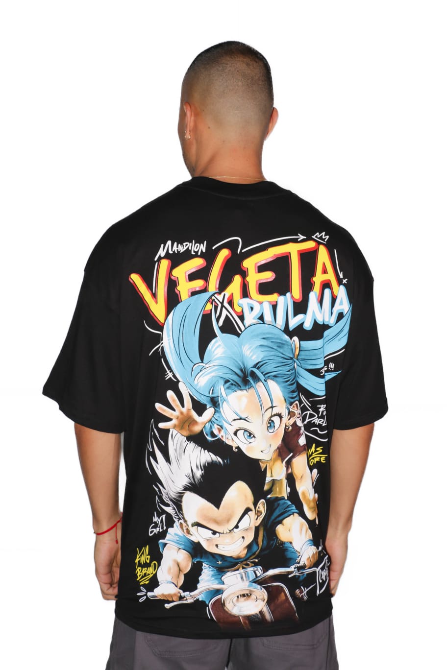 Camiseta Oversize Saiyan