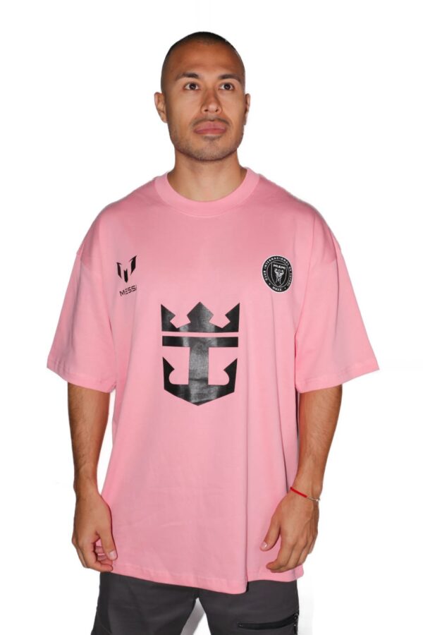 Camiseta Oversize Alto Gramaje Messi - Imagen 2