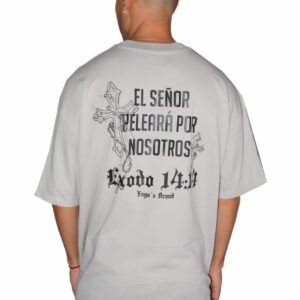 Camiseta Oversize Alto Gramaje Exodo 14:14