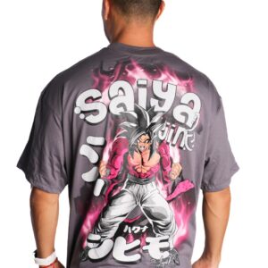 Camiseta Oversize Sayajin