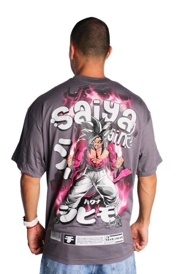 Camiseta Oversize Sayajin
