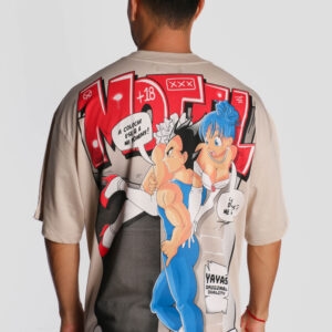 Camiseta Oversize Bulma x Vegeta