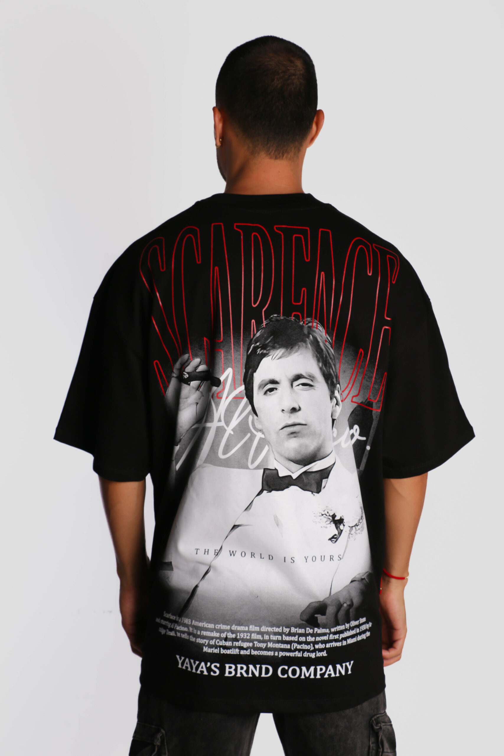 Camiseta Oversize Alto Gramaje Scarface