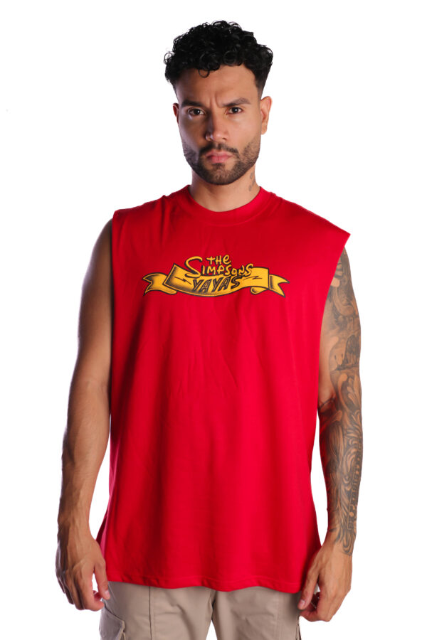 Oversize Sin Manga The Simpson - Imagen 2