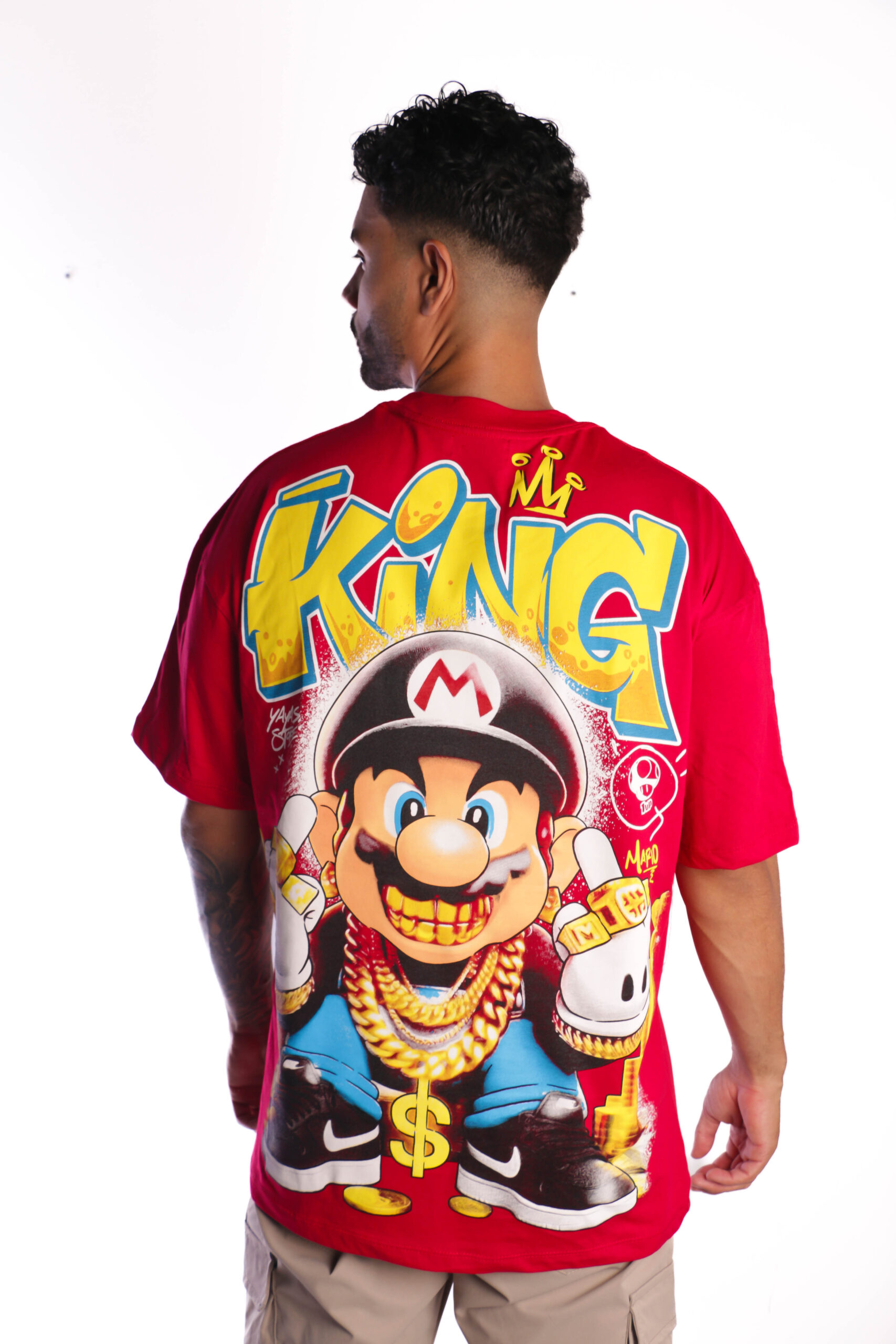 Camiseta Oversize King Mario