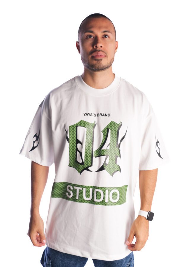 Camiseta Oversize Alto Gramaje 240 GR 04 Studios - Imagen 2