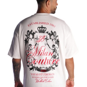 Camiseta Oversize Alto Gramaje 240 GR Milan Couture