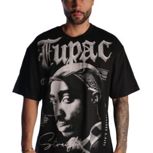 Camiseta Oversize Alto Gramaje 210 Tupac