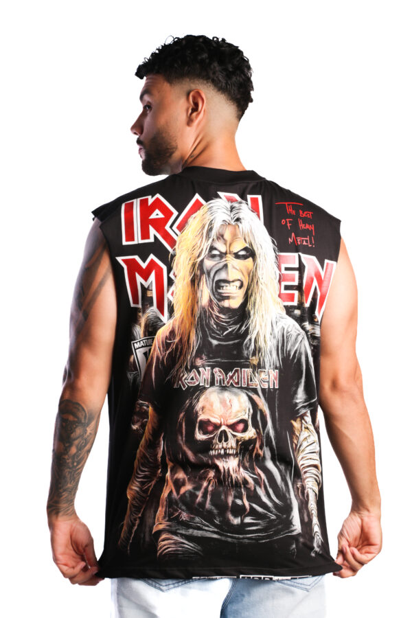 Oversize Sin Manga Iron Maden