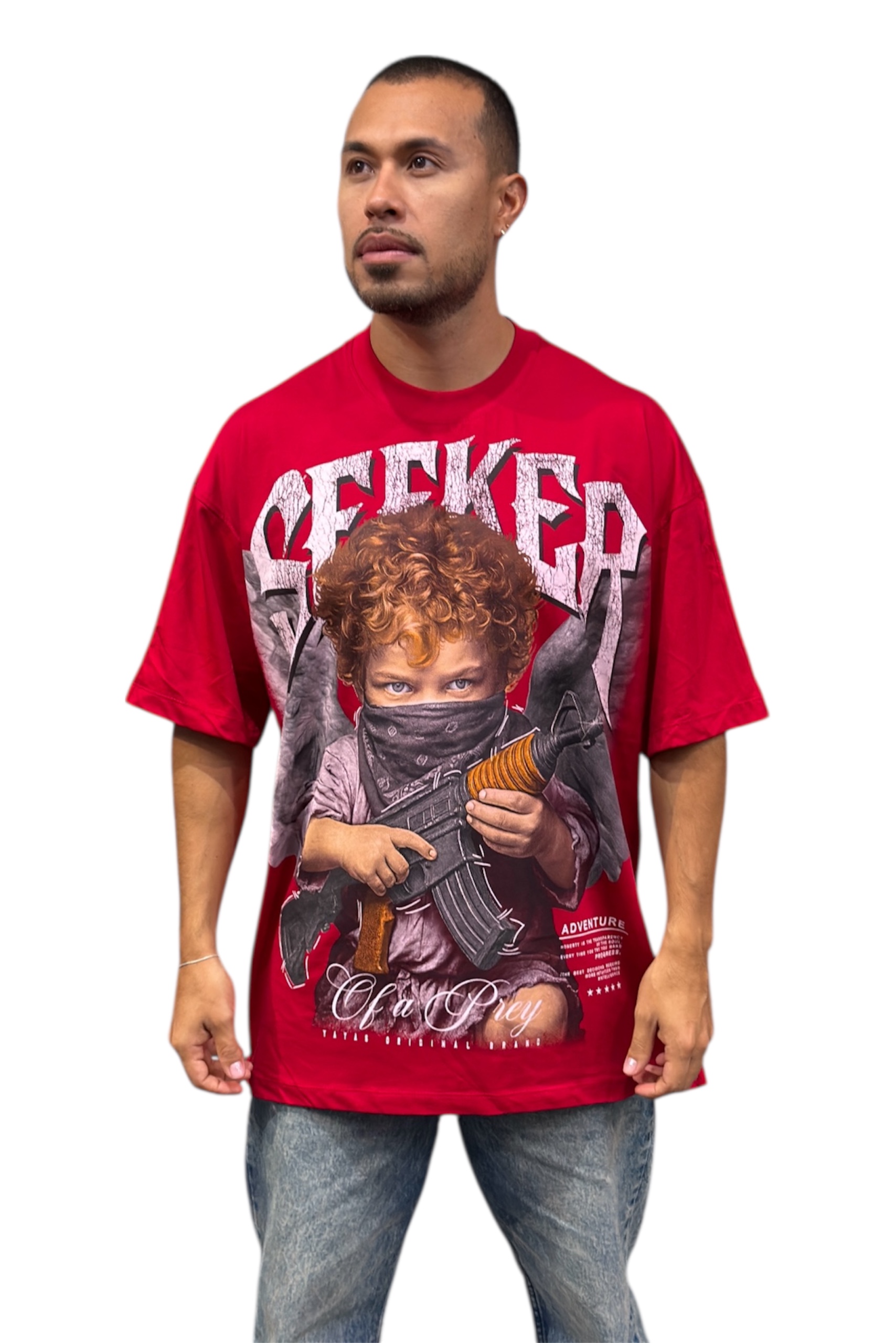 Camiseta Oversize Alto Gramaje 170GR Seeker