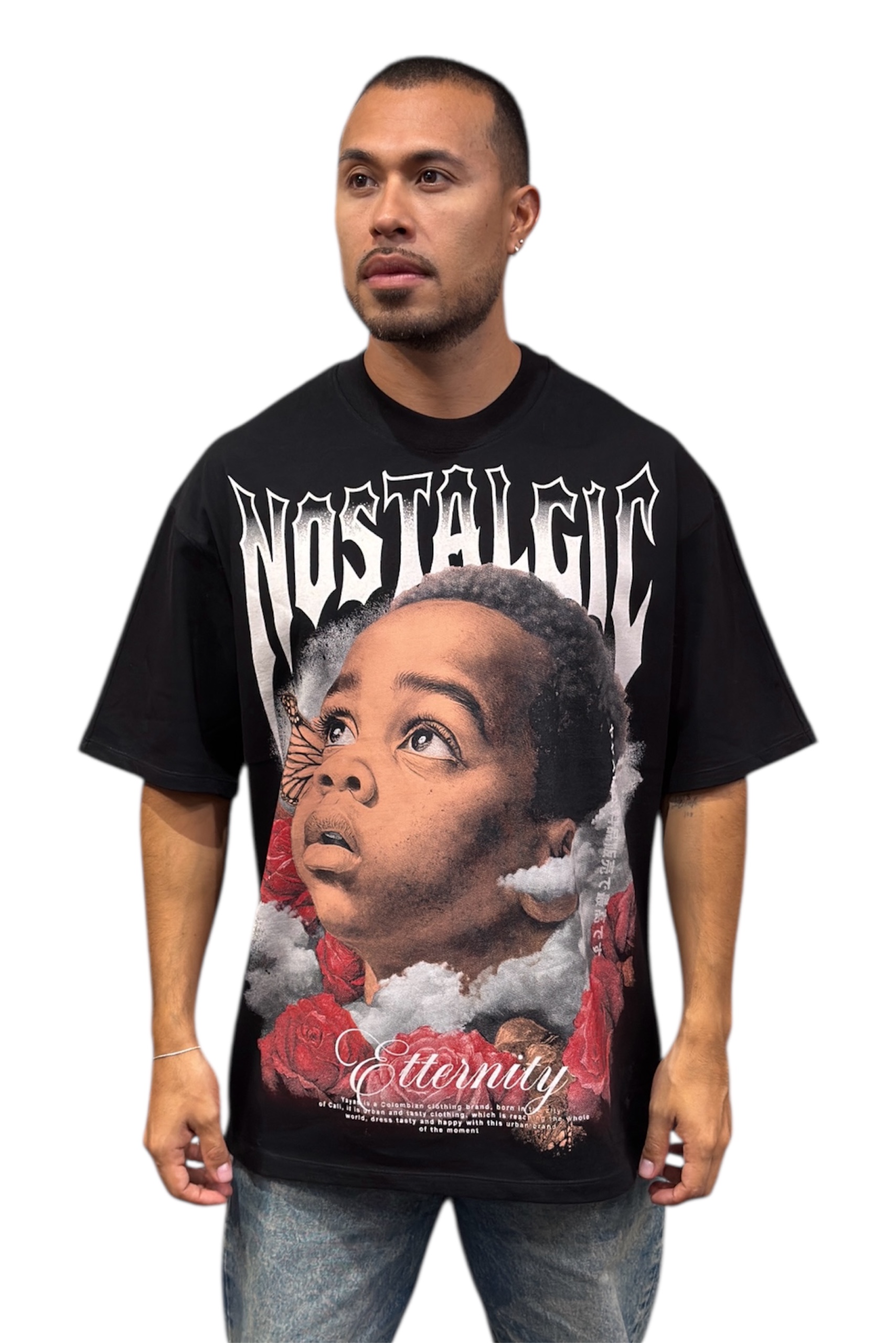 Camiseta Oversize Alto Gramaje 250 Nostalgic