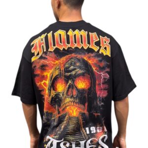 Camiseta Oversize Alto Gramaje 220 Flames
