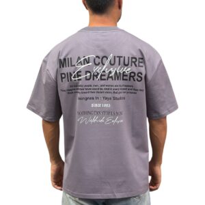 Camiseta Oversize Tela Fría 250 Milan Couture