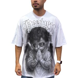 Camiseta Oversize Alto Gramaje 220 Heaven