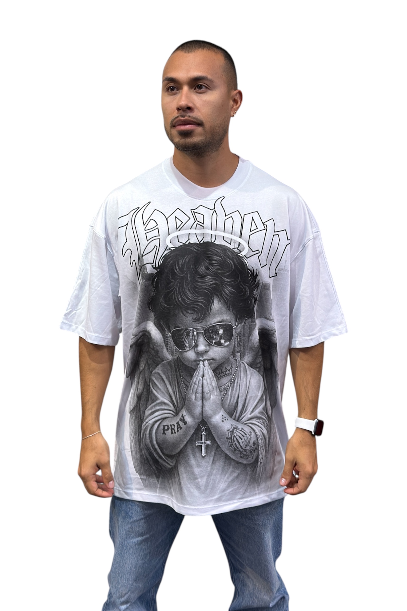 Camiseta Oversize Alto Gramaje 220 Heaven