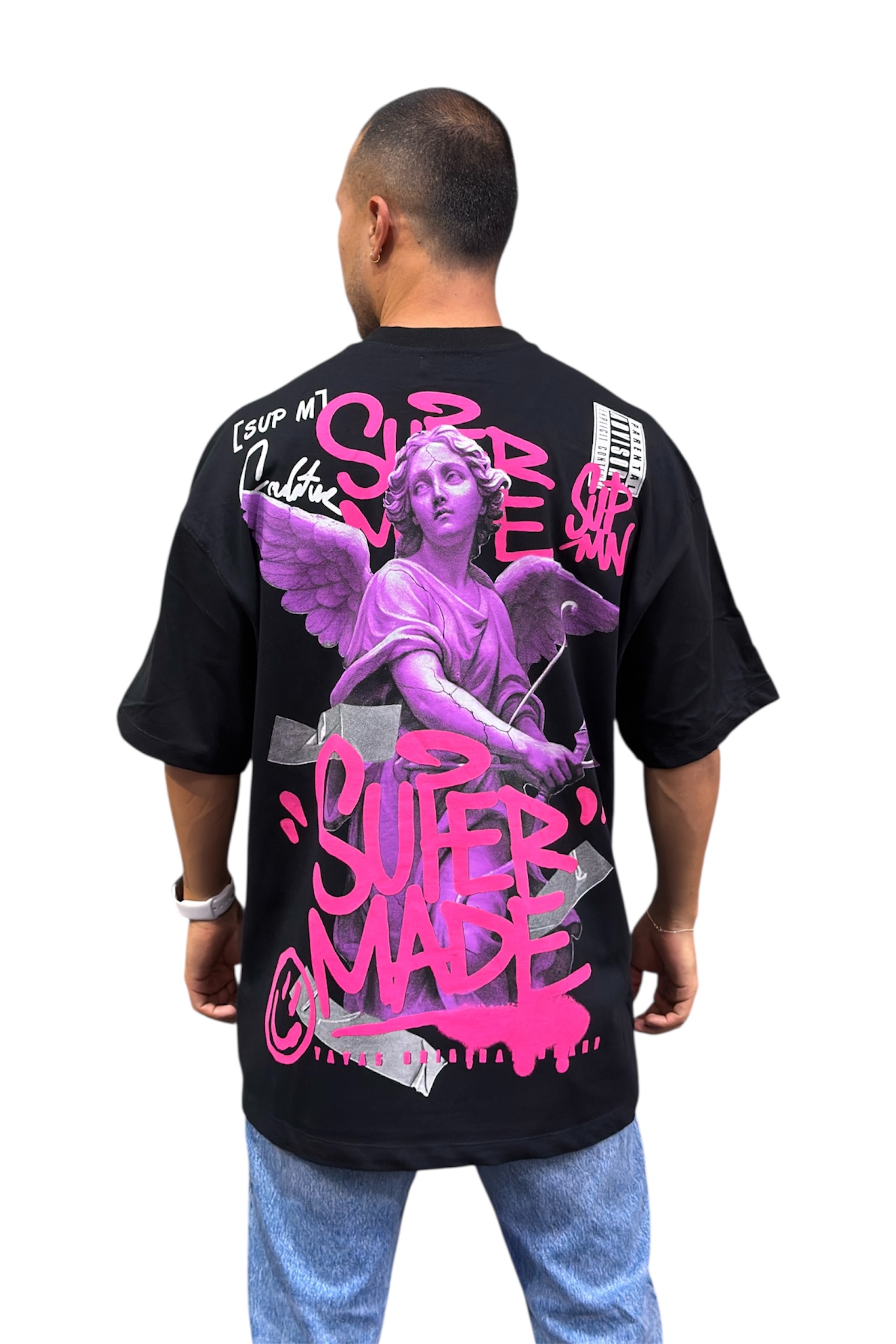 Camiseta Oversize Alto Gramaje 250 Supermade