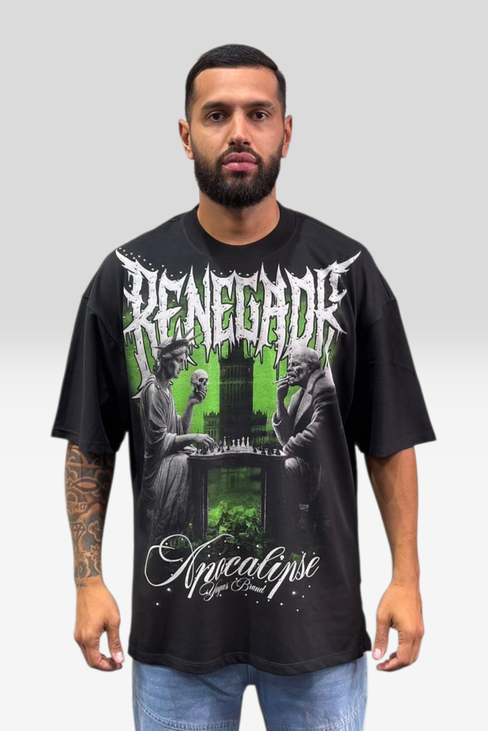 Camiseta Oversize Alto Gramaje 220 Renegade