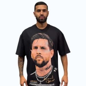 Camiseta Oversize Alto Gramaje 250 Messi 10