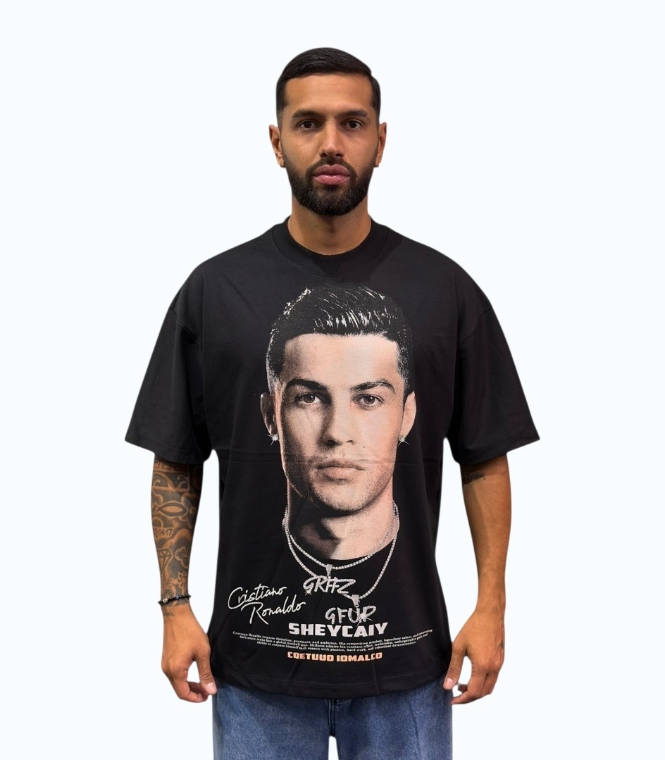 Camiseta Oversize Alto Gramaje 250 CR7