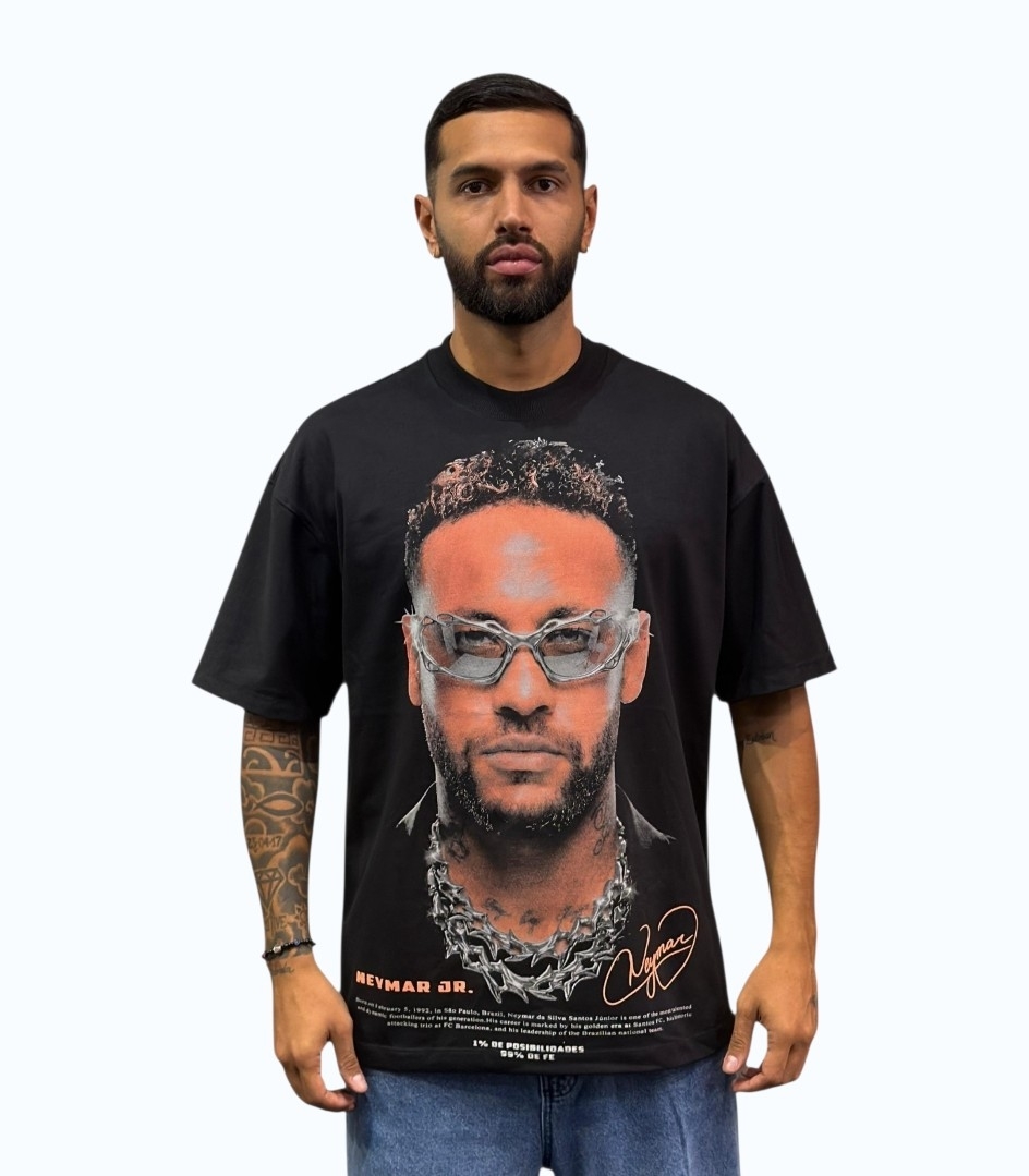 Camiseta Oversize Alto Gramaje 250 Neymar 11