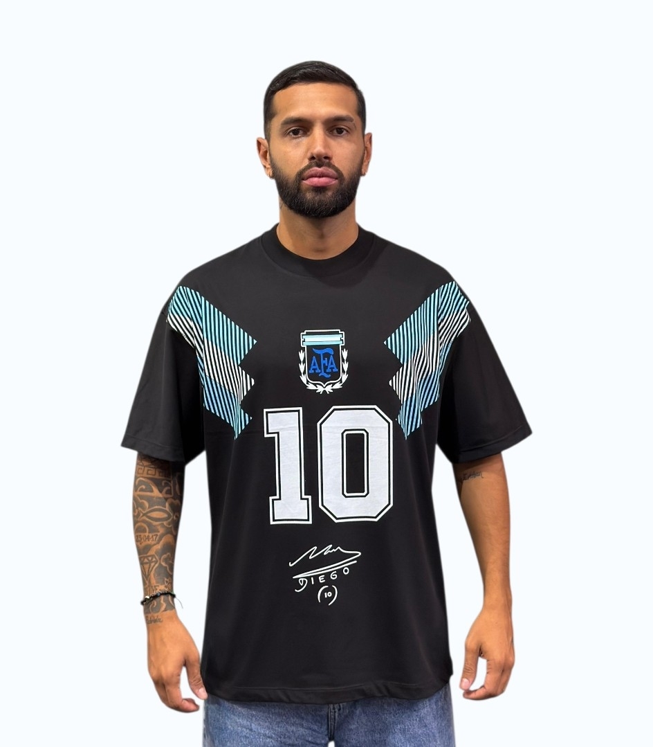 Camiseta Oversize Alto Gramaje 220 Maradona