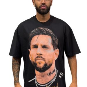 Camiseta Oversize Alto Gramaje 250 Messi 10