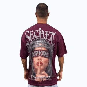 Camiseta Oversize Alto Gramaje 220 Secret