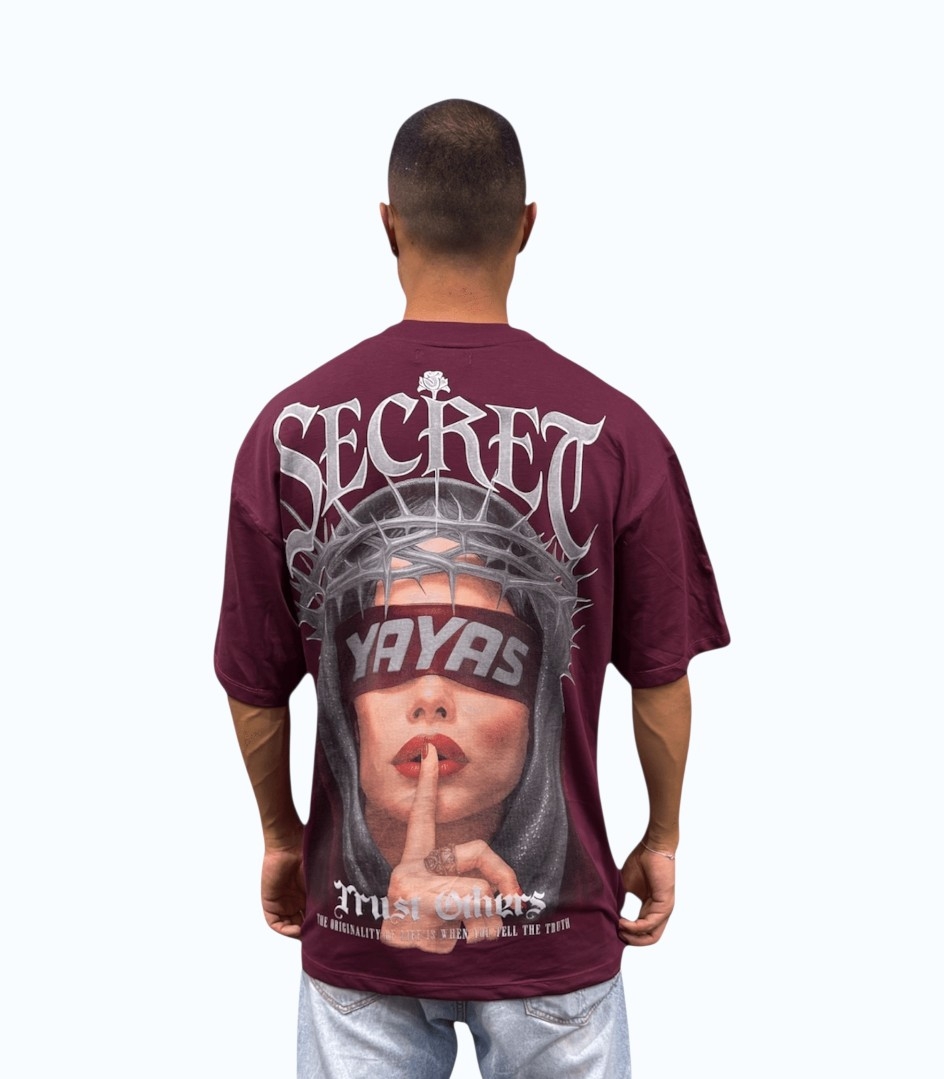 Camiseta Oversize Alto Gramaje 220 Secret
