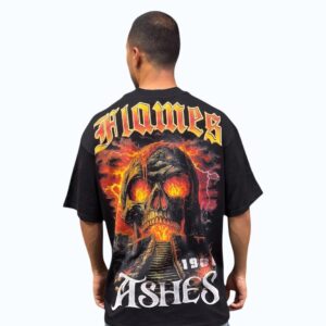 Camiseta Oversize Alto Gramaje 220 Flames