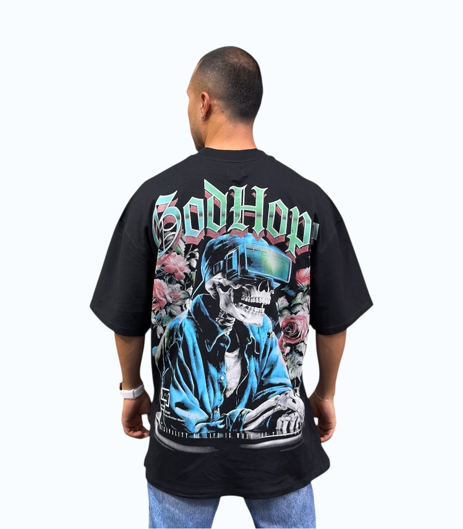 Camiseta Oversize Alto Gramaje 220 God Hope