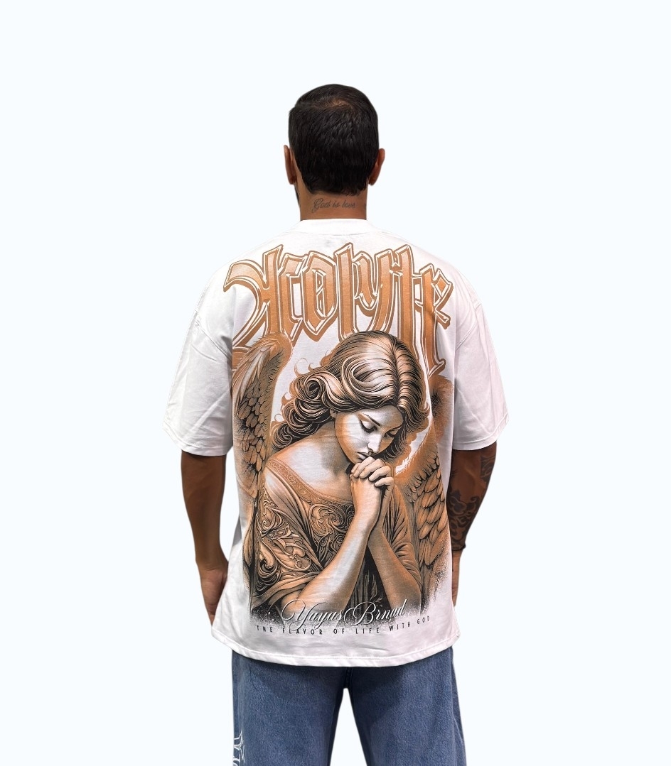 Camiseta Oversize Alto Gramaje Premium ANGEL