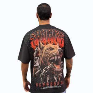 Camiseta Oversize Pedrería Alto Gramaje SAVAGE
