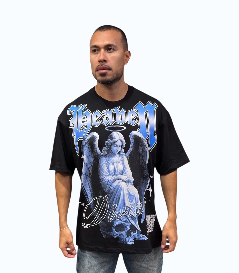 Camiseta Oversize Alto Gramaje 220 Heaven